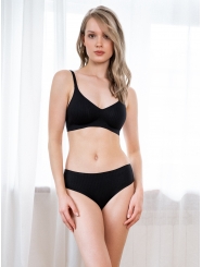 Комплект нижнего белья чёрный (арт. 5138WXY-K)